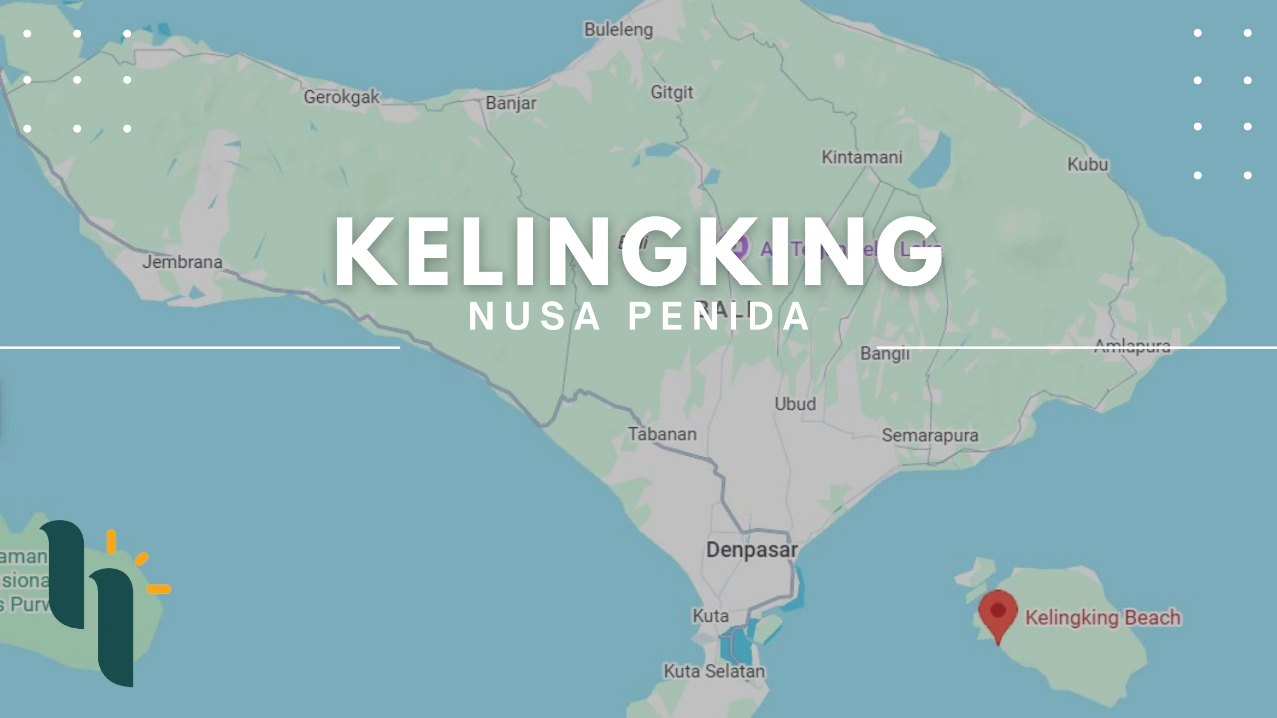Kelingking Beach Located