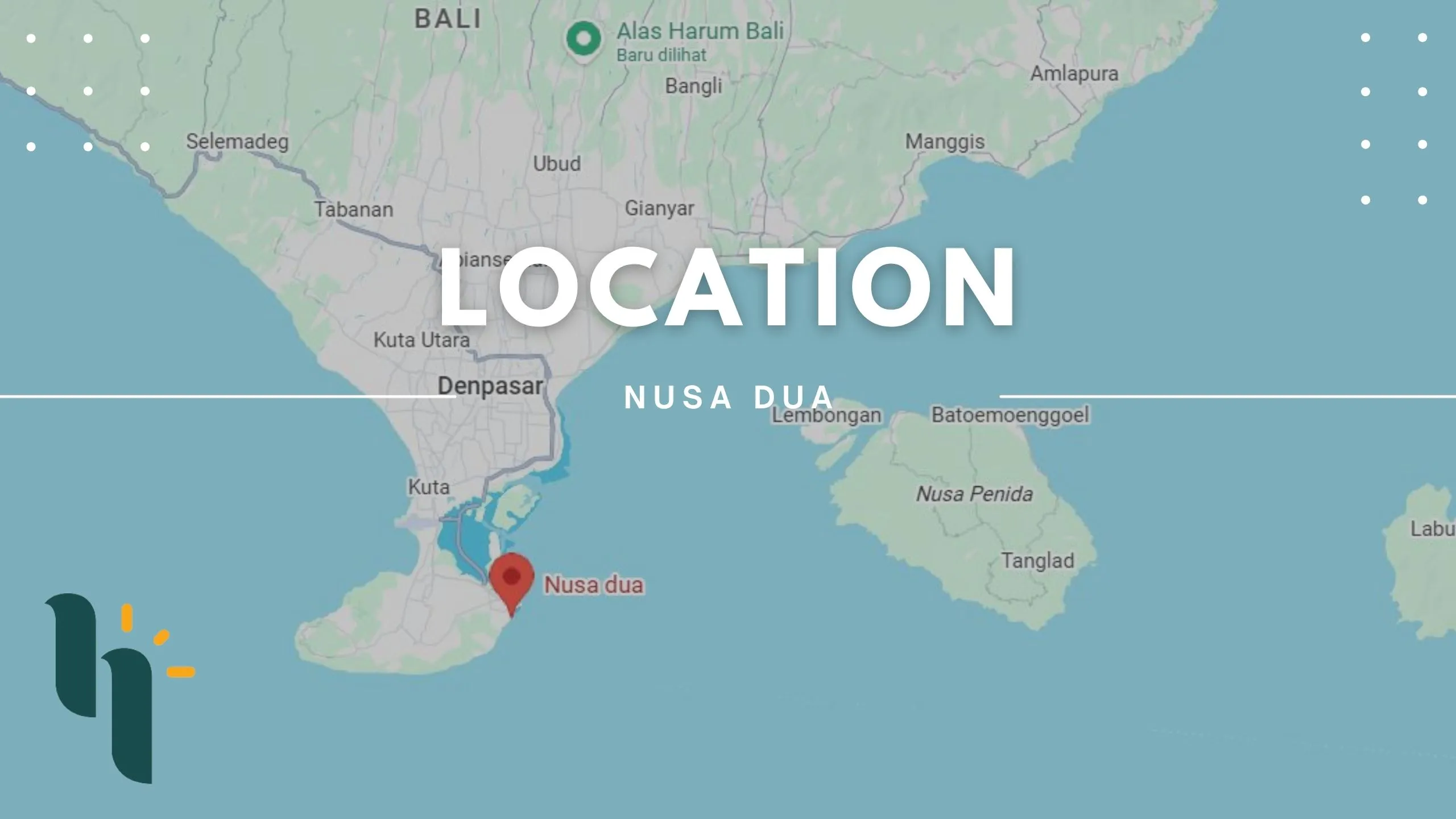 nusa dua location