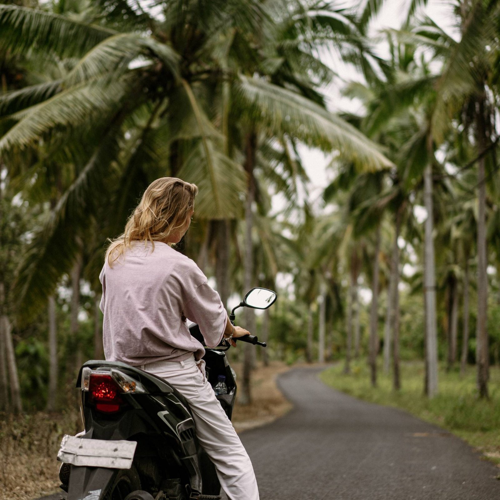 motorbike on nusa penida