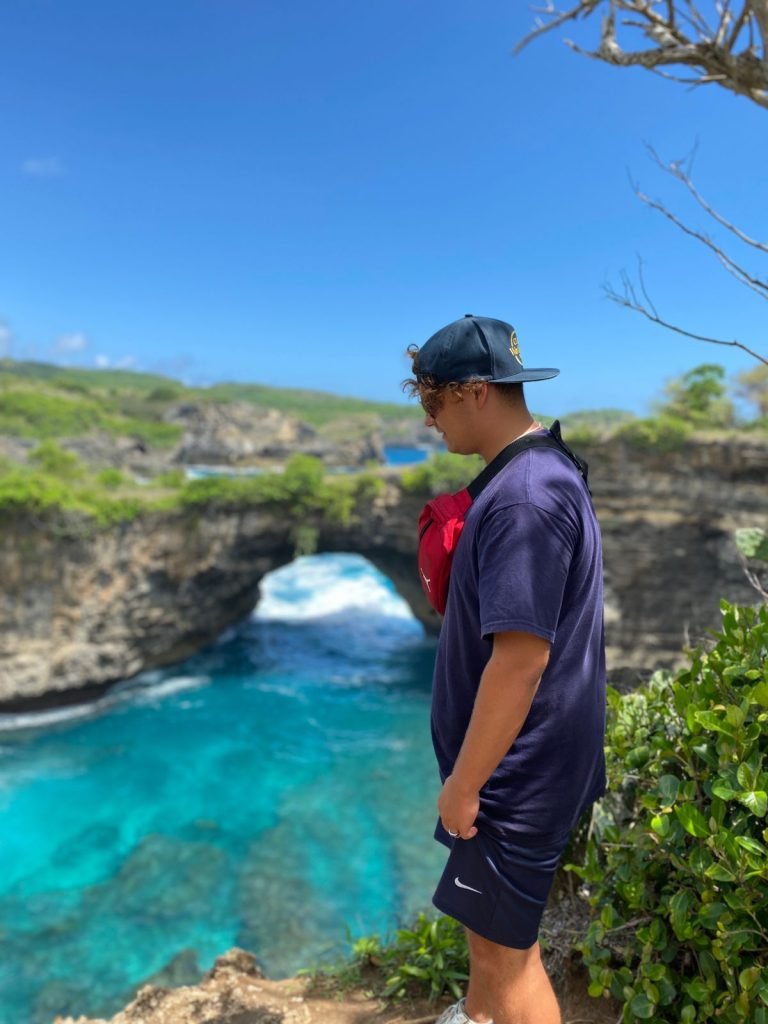 broken beach