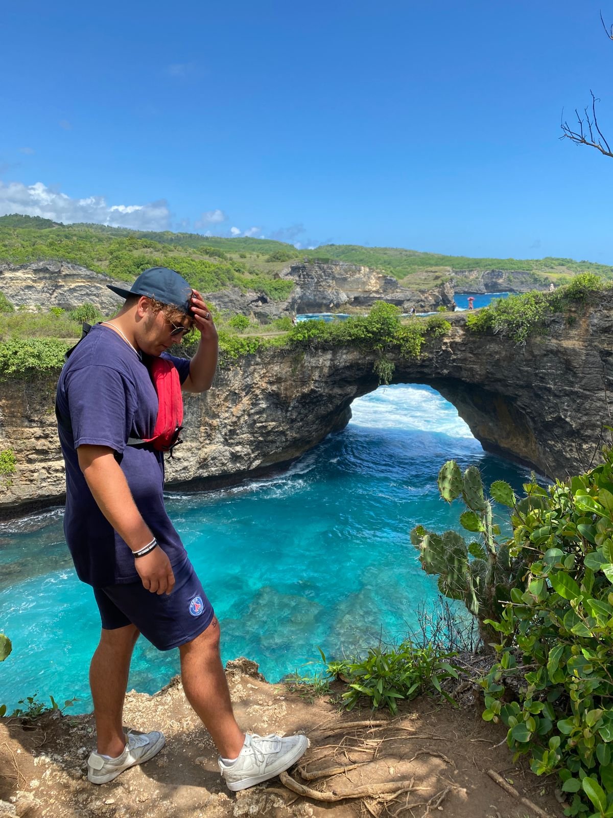 broken beach