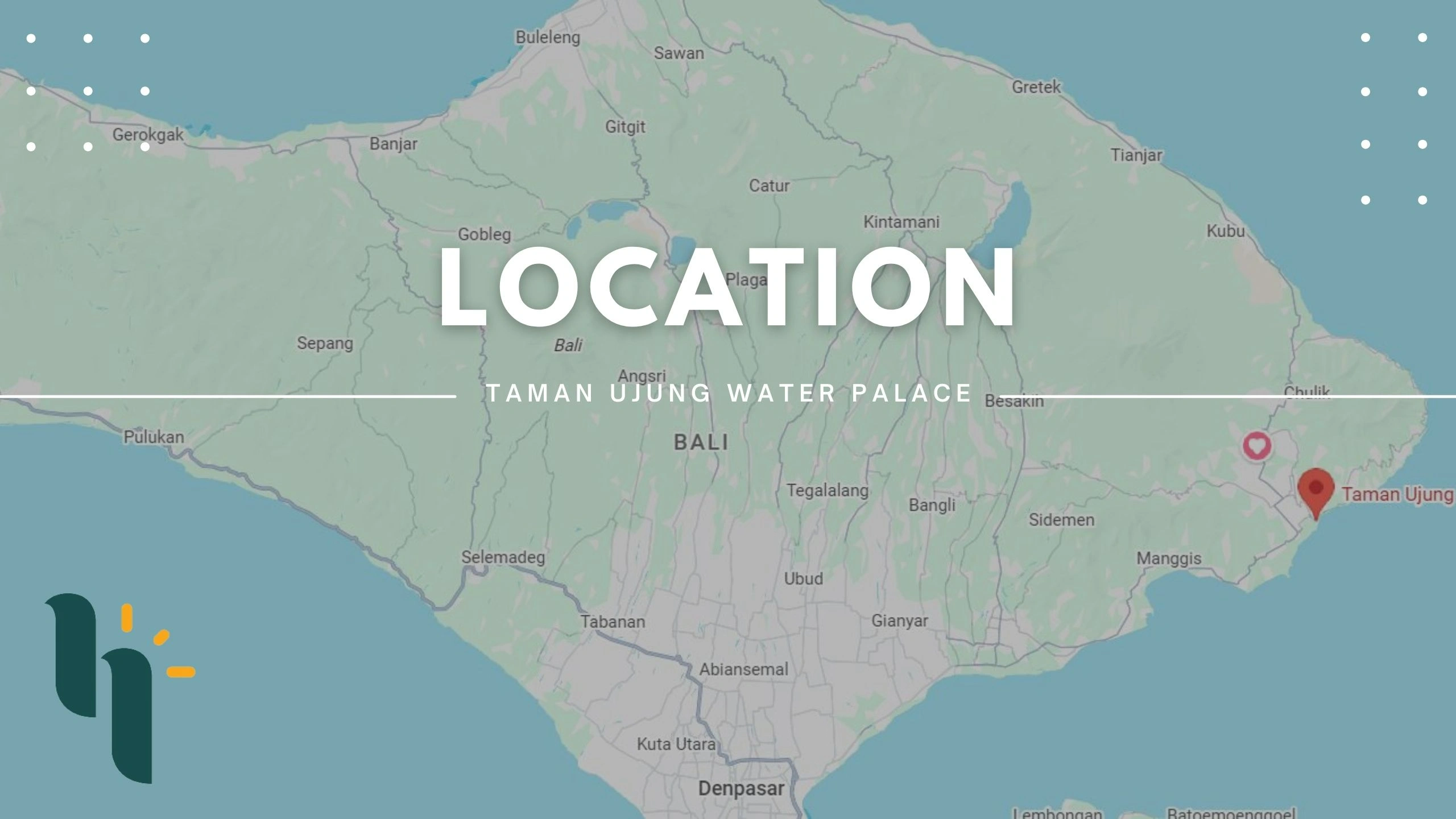 Taman Ujung water palace location