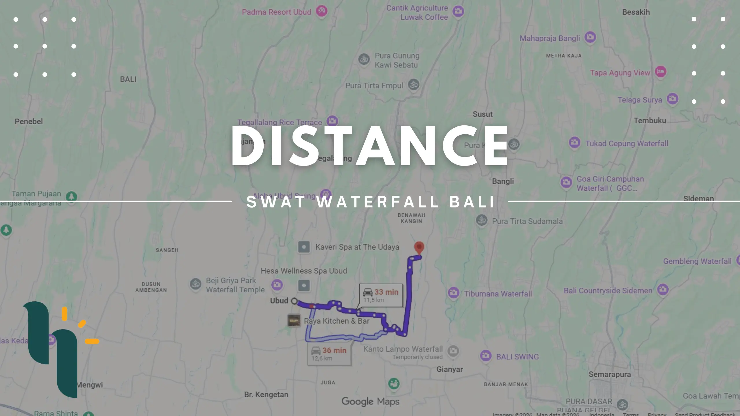 Swat Waterfall Distance