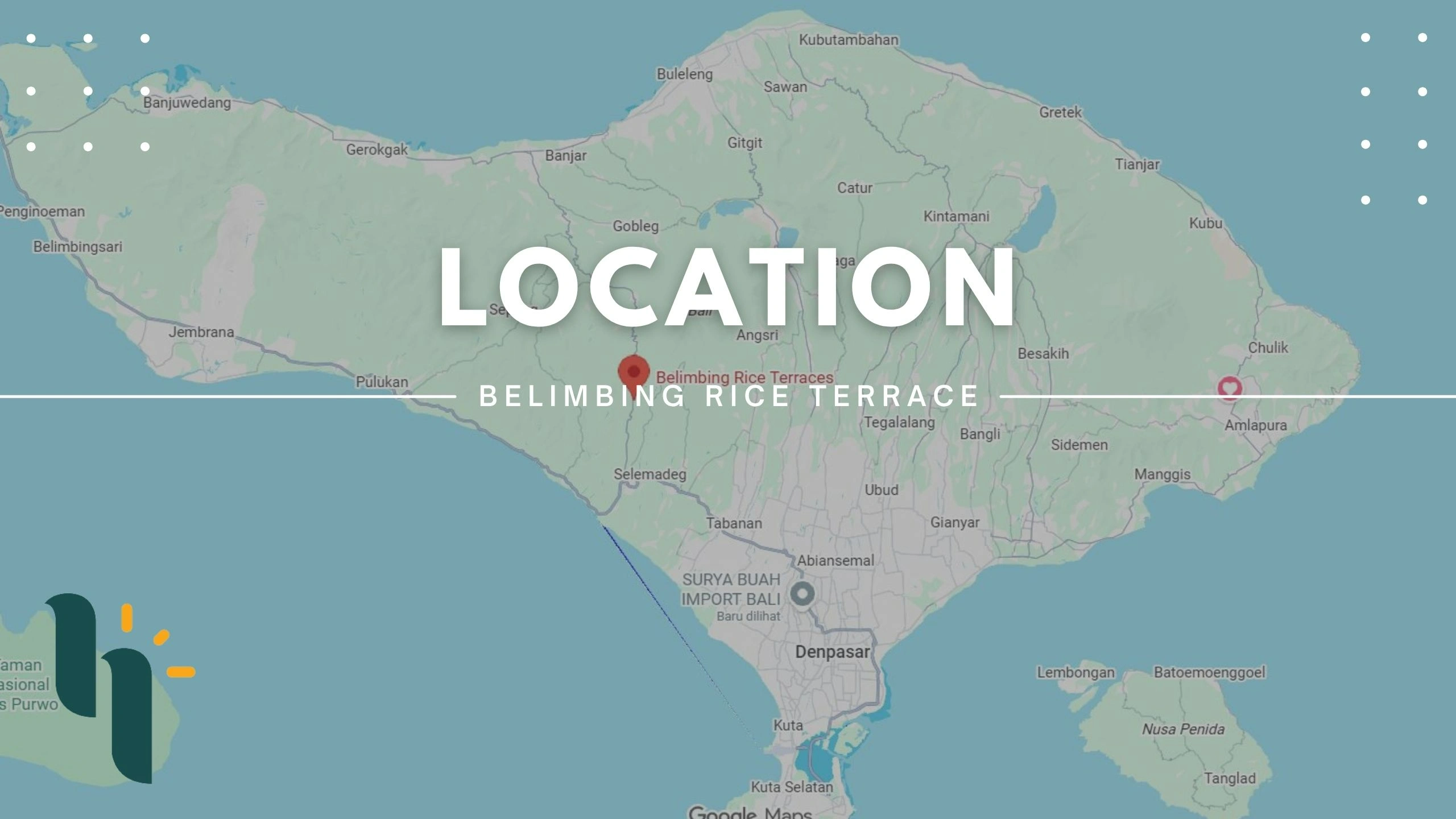Belimbing rice terrace location